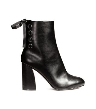 H&M + Ankle Boots with Lacing