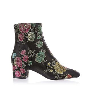 Topshop + Kobra Embroidered Boots