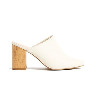 Marks and Spencer + Block-Heel Mule Shoes