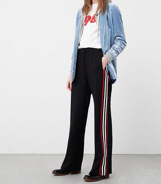 Mango + Contrast Trim Trousers