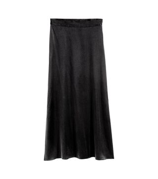 H&M + Silk Skirt