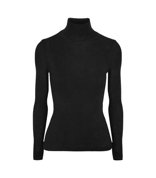 T by Alexander Wang + Ribbed Wool Turtleneck Sweater