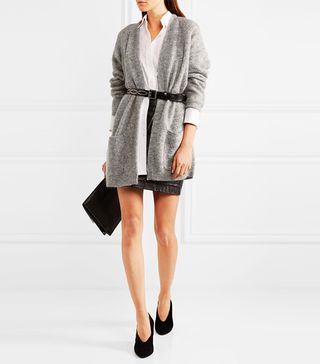 By Malene Birger + Belinta Brushed Ribbed-Knit Cardigan