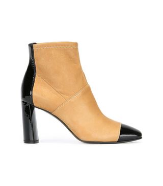 Casadei + Two Tone Ankle Boots
