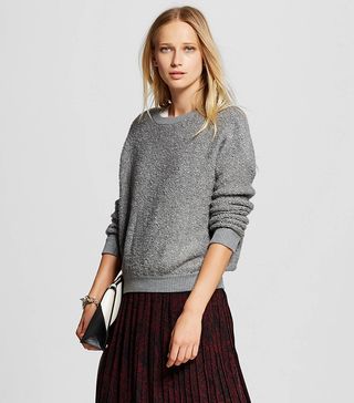 Who What Wear + Boucle Sweater