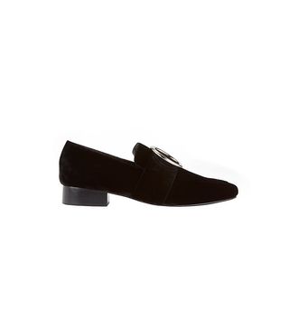 Dorateymur + Harput Silver Ring Velvet Flats