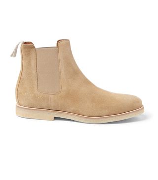 Common Projects + Suede Chelsea Boots