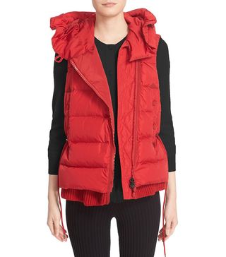 Moncler + 'Laurie' Hooded A-Line Down Vest