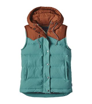 Patagonia + 'Bivy' Water Repellent 600 Fill Power Down Vest