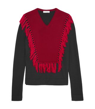 Altuzarra + Ming Fringed Wool Sweater