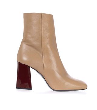 Topshop + Harmony Facet Heel Boots