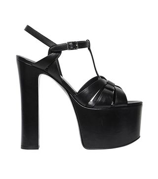 Saint Laurent + Betty Leather Sandals