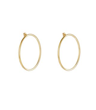 Jennifer Fisher + XL Smooth Circle Earrings