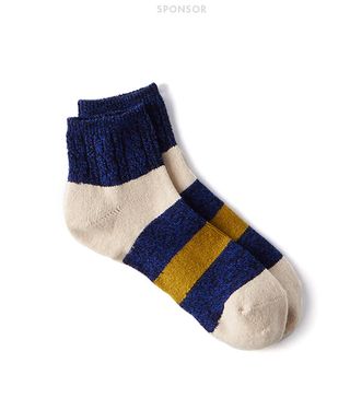 American Eagle Outfitters + Colorblocked Stripe Ankle Socks