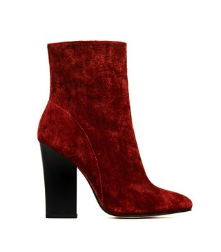 Zara + Velvet High Heel Ankle Boots
