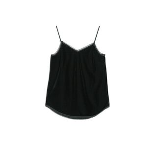 Who What Wear Collection + Velvet Lace Trim Cami