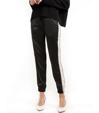 Pixie Market + Silver Side Stripe Sweatpants