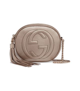 Gucci + Soho Mini Textured-Leather Shoulder Bag
