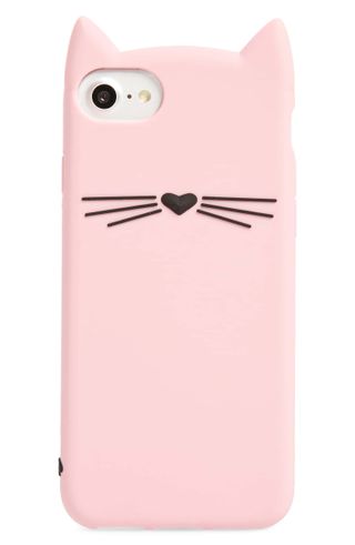 Kate Spade New York + Silicone Cat iPhone Case
