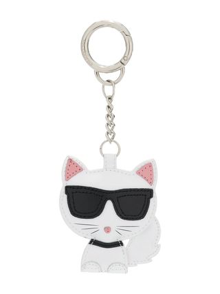Karl Lagerfeld + Choupette Cat Keychain