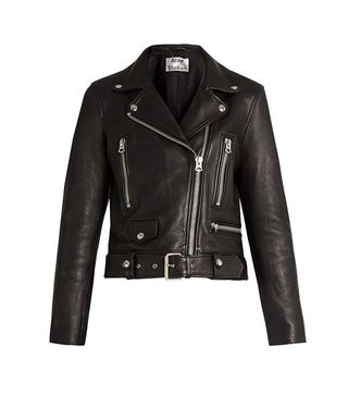 Acne Studios + Mock Leather Biker Jacket