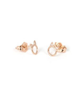 Hortense + Choupette Earring Single in Rose Gold