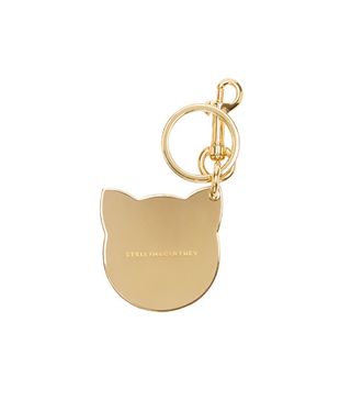 Stella McCartney + Gold Cat Keychain