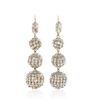 Isabel Marant + Swarovski Crystal Ball Drop Earrings