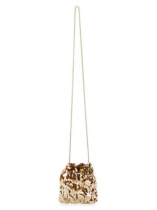 Rosantica + Ballerina Sequined Mini Pouch-On-Chain