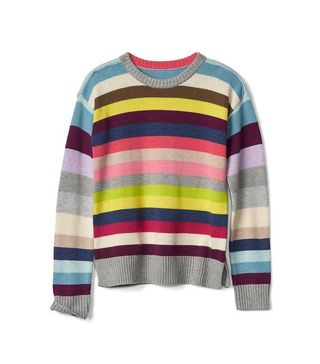 Gap + Cray Stripe Crew Sweater