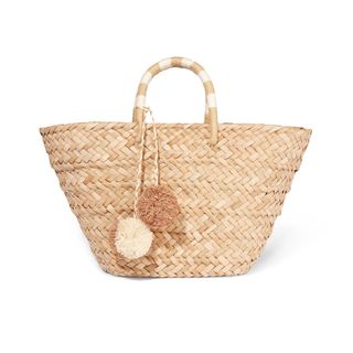 Kayu + St Tropez Woven Seagrass Tote