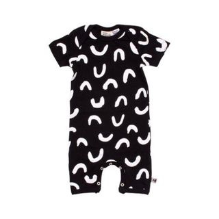 Milk and Masuki + Squiggle Short Sleeve Button-All