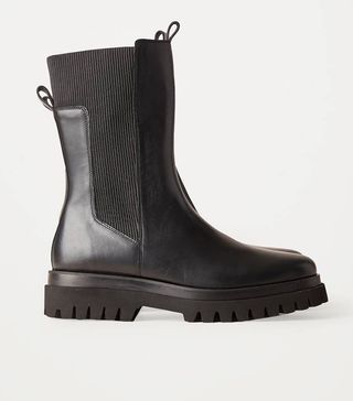 Cos + Leather Ankle Chelsea Boots