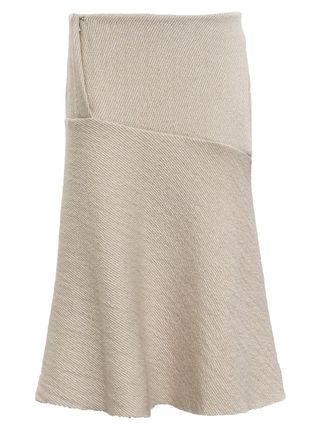 Charlie May + Bias Cut Wool Skirt
