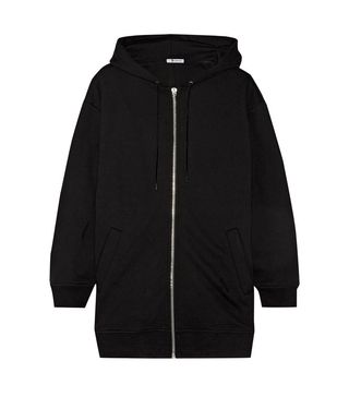 T by Alexander Wang + Oversized French Cotton-Blend Terry Hooded Top