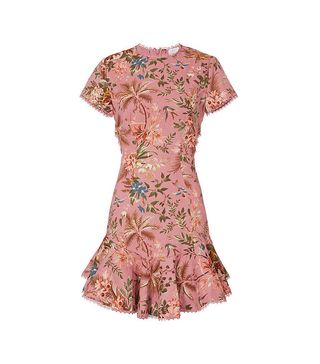 Zimmermann + Lattice Floral Dress