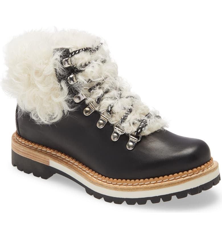 La Montelliana + Clara Genuine Shearling Boot