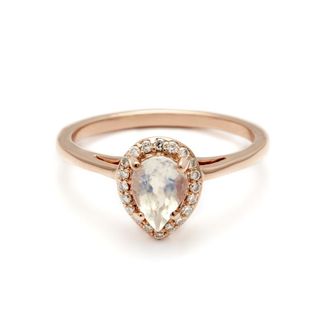 Anna Sheffield + Pear Rosette Ring