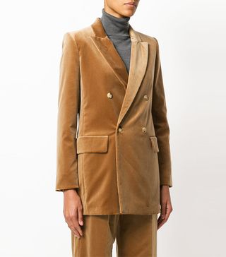 Max Mara + Brera Velvet Blazer