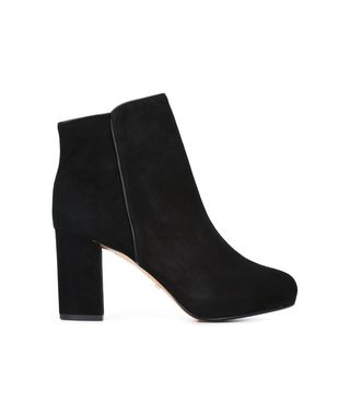 Schutz + Chunky Heel Ankle Boots