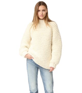 I Love Mr. Mittens + Wool Boxy Sweater