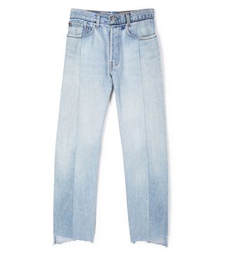 Vetements + Reworked Blue Jeans