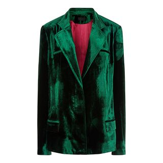 Haider Ackermann + Velvet Single Breasted Blazer