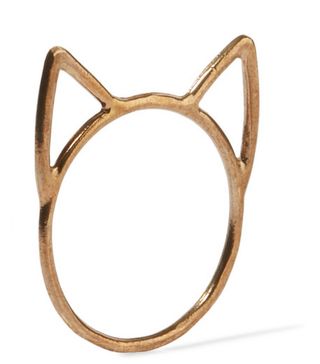 Catbird + Lovecats Gold-Tone Ring