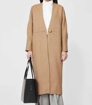 Behno + Diya Overcoat Camel