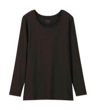 Uniqlo + Heattech Crew Neck T-Shirt