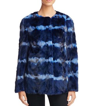 Maximilian Furs + Tie Dye Mink Fur Coat