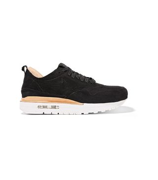 Nike + NikeLab Air Max I Royal Faxu Suede and Leather Sneakers