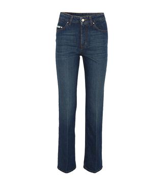 AlexaChung + High-Rise Flared Jeans