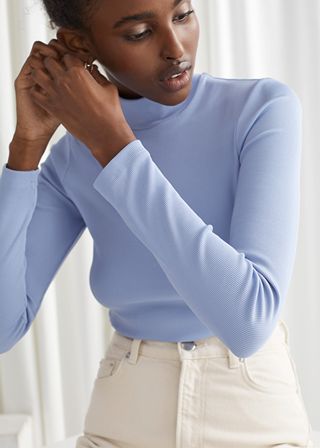 
Other Stories + Long Sleeve Turtleneck Top